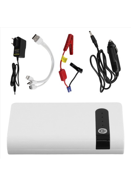 USB Araba Atlama Başlangıç Araç Pil Atlama Kutusu Güç Bankası Pil Şarj Cihazı 12V 8000MAH Acil Durum Başlangıç Cihazı-Ab Fiş (Yurt Dışından) modelleri