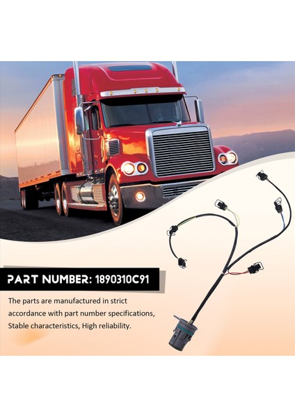 1890310C91 Uluslararası Koşum Dizel Ham Yağ Enjektör Kabası Araç Kamyon Parçaları Koşum Dahili Kablo Aksesuar (Yurt Dışından) indirimleri