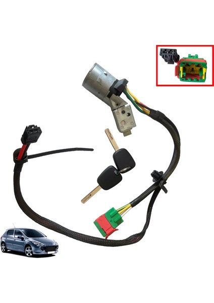 Peugeot Için Başlangıç Direksiyon Kilidi 307 Tüm Modeller 2001-2005 4162X4 /4162AS (Yurt Dışından) fiyatları