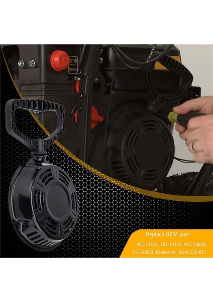 ZS365 Zs 370 Snowblower Için Mtd 951-10658 951-14151 Için Geri Tepme Başlatıcı Montajı Için (Yurt Dışından) fırsatları