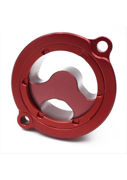 Kawasaki Için KLR650 Klr 650 1987-2022 Motosiklet Yağı Filtre Kapağı Kapağı Cnc Alüminyum Motosiklet Aksesuarları Kırmızı (Yurt Dışından)