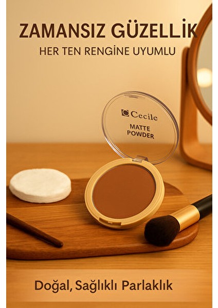 02 Renk Keçi Sütlü Matte Blush Yüksek Pigmentasyonlu İpeksi Doku ile Doğal Görünüm