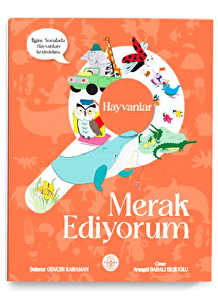 Merak Ediyorum Hayvanlar Eğitici Resimli Kitap 2+ Yaş İçin Renkli Tasarım indirimleri