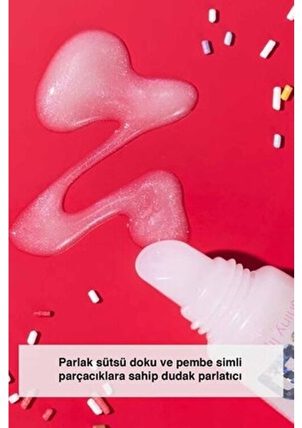 Bırthday Bomb Parlak Lipgloss 15 ml Parlak Etkili Pembe Renkli Yapışmaz Formül modelleri