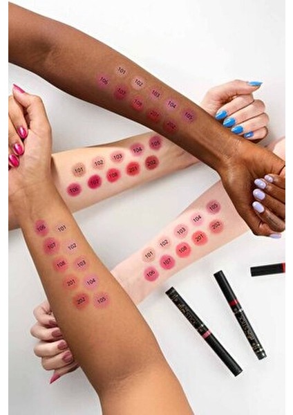 1,7 g The Slim Stick Ruj 103 Mat Renkli Dudaklar İçin Nemlendirici Etki Sağlayan