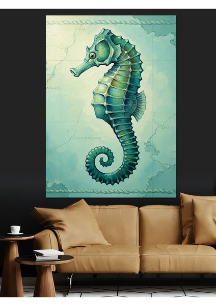 Denizatı Su Altı Yaşamı Dekoratif Kanvas - Mdf Ahşap Tablo modelleri