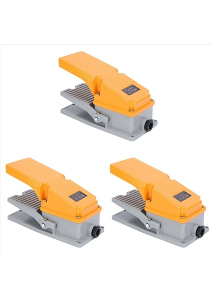 3x Lt4 Ayak Anahtarı Alüminyum Kılıf Treadle Pedal Anahtarı Takım Tezgahı Kontrolü Gümüş Kontağı (Yurt Dışından)