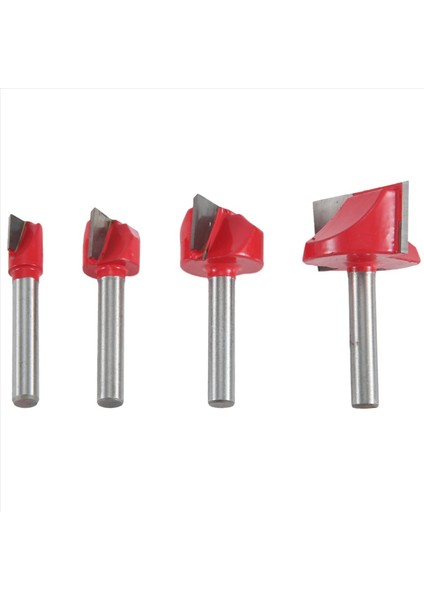 4pcs Alt Temizleme Gravür Bit Ahşap Cnc Yönlendirici Bitleri 10/15/22/30MM Freze Kesici Ahşap Freze Kesici Seti Için Endmill (Yurt Dışından) fiyatları