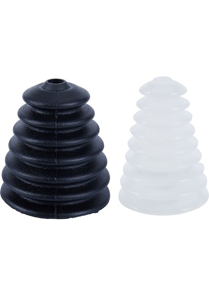 2pcs Matkap Toz Toplayıcı Kauçuk Toz Kapağı Elektrikli Çekiç Tatlık Toz Koleksiyoncusu Elektrikli Matkap Güç Alet Aksesuarları - Beyaz ve Siyah (Yurt Dışından)