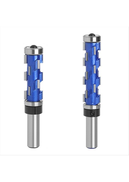 2pcs 12MM-SHANK Düz Kesme Yönlendirici Bitleri Çift Yatak Spiral Kırpma Aracı Ahşap Freze Kesici Aracı Ahşap Için (Yurt Dışından)