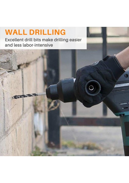 Fayans Beton Tuğla Cam Plastik ve Ahşap Tungsten Karbür Tuğla Duvarı Için 5 Adet Çok Malzemeli Matkap Biti (Yurt Dışından) fırsatları