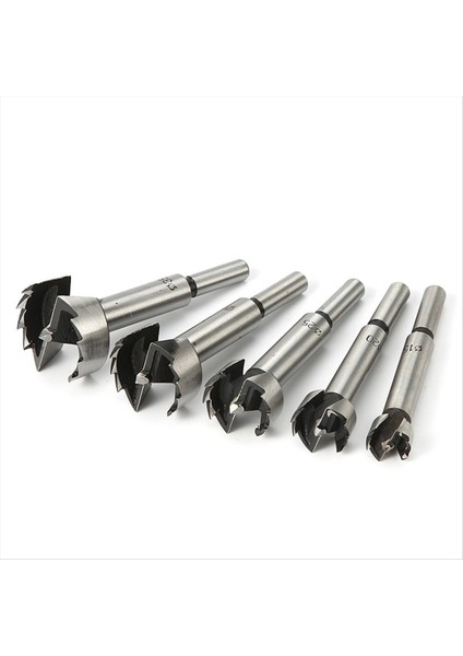 5pcs 15-35MM Forstner Ahşap Işleme Aletleri Delik Saw Menteşe Sıkıcı Matkap Bitleri Ahşap Plastik Için Yuvarlak Şafak Çelik Kesici (Yurt Dışından)