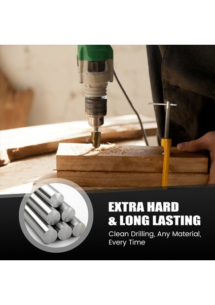 Ppr Kaldırma 3 Bıçak Basamaklı Matkap Ucu Altıgen Shank Su Boru Bağlantı Aracı 20/25/32MM Tesisatçı Onarma Güç Parçaları (Yurt Dışından) indirimleri