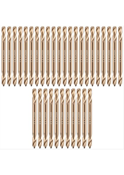 Kobalt Matkap Bitleri Sertleştirilmiş Çelik Ahşap Döküm Hızlı Metal Matkap Bit (3/16 Inç 30 Pc) (Yurt Dışından)