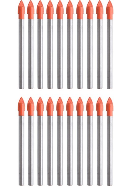 20 Adet 6mm Cam ve Fayans Matkap Bitleri Set Karbür Sondaj Aracı (Yurt Dışından)