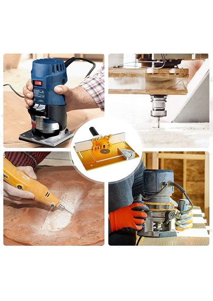 Alüminyum Yönlendirici Tablo Ekleme Plaka Ahşap Freze Çarpıştırma Tahtası Miter Gauge Yönlendirici Düzenleyicisi Ahşap Aracı B Aracı B (Yurt Dışından) modelleri