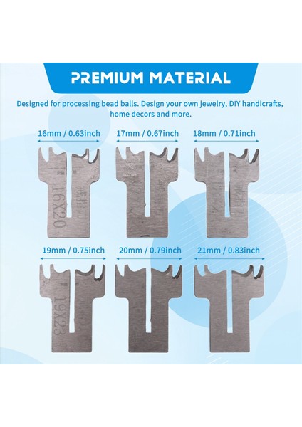 30 Pcs Halka Matkap Bit Seti 16-21 mm Bıçaklar Ahşap Halka Matkap Bit Ahşap Yüzük Maker Çelik Ahşap Boncuk Matkap Bit (Yurt Dışından) indirimleri