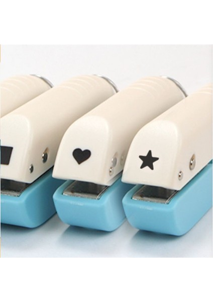 3pcs Paper Del Punch Şekilleri El Sanatları Için Tek Delikli Yumruklar El Çemberi/yıldız/kalp Deliği Yumrukları Etiketler Için (Yurt Dışından)