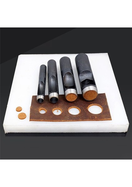 Yuvarlak Çelik Deri Zanaat Içi Boş Delik Yumruk Alet Kesici Kemer Kayış Bel Bant Plastik Ahşap Diy Yumruk Için Çalışıyor (Yurt Dışından) indirimleri