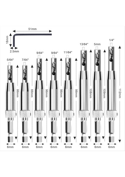 16PCS Kendi Kendini Merkezleme Matkap Bit Seti 1/4 Inç Hex Shank Kendinden Merkezleme Menteşe Çekirdek Matkap Bit Pencere Kapısı Menteşe (Yurt Dışından) fiyatları