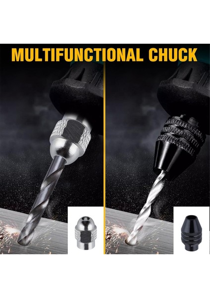 15PCS Matkap Chuck Collet Set Döner Kolet Fındık Seti 0 5-3 2mm Şey Yedek 4486 Döner Alet Değiştir Chuck Aksesuar (Yurt Dışından) modelleri