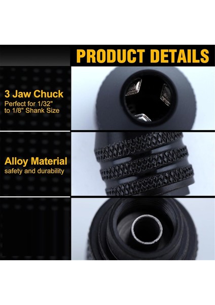 15PCS Matkap Chuck Collet Set Döner Kolet Fındık Seti 0 5-3 2mm Şey Yedek 4486 Döner Alet Değiştir Chuck Aksesuar (Yurt Dışından) fırsatları