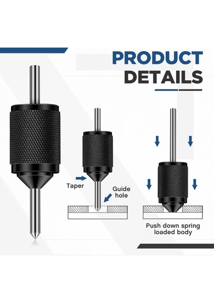 Evrensel Transfer Merkezi Aigner Transfer Punch Metal Sertleştirilmiş Pim Takım Aralığı 3/16 Inç Ila 5/8inch Atölye Için (Yurt Dışından) modelleri