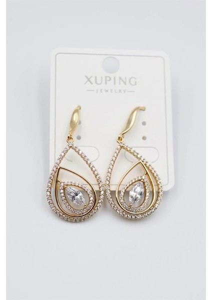 Litaetrend Taşlı Küpe - Altın fiyatları