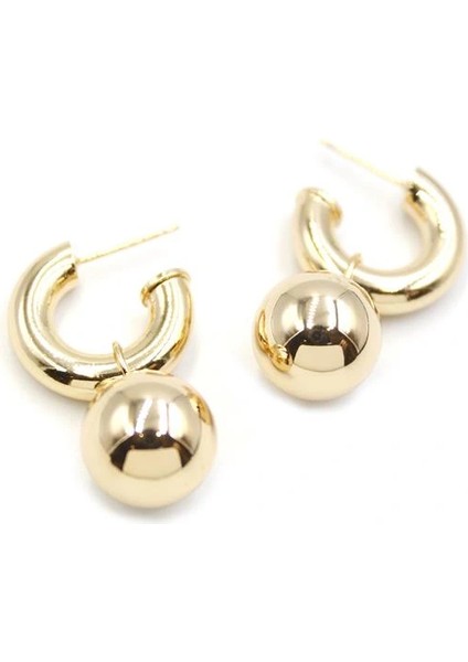 Litaetrend Top Küpe - Altın