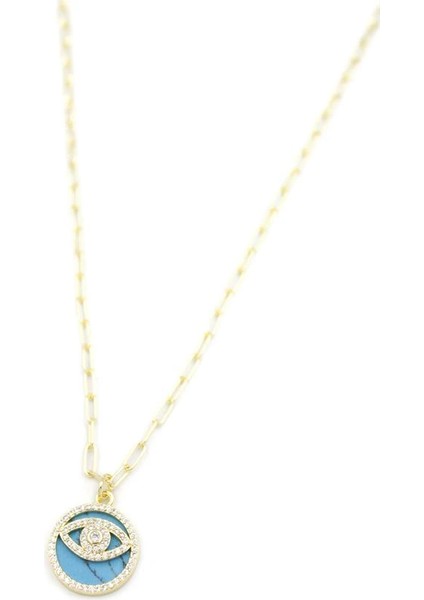 Litaetrend Göz Kolye - Turkuaz fiyatları