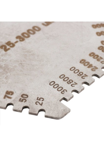 Yüksek Hassasiyetli Paslanmaz Çelik Altıgen Islak Film Tarak Kalınlık Ölçer (Yurt Dışından) fırsatları