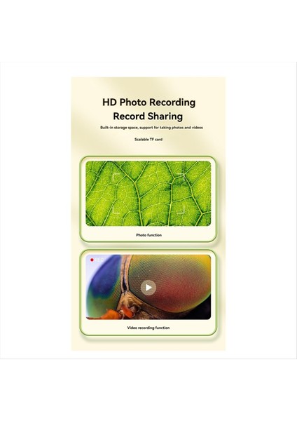 Çocuklar Için 8 Led'li ve Ayar Düğmeli Cep Mikroskobu (Yurt Dışından) modelleri