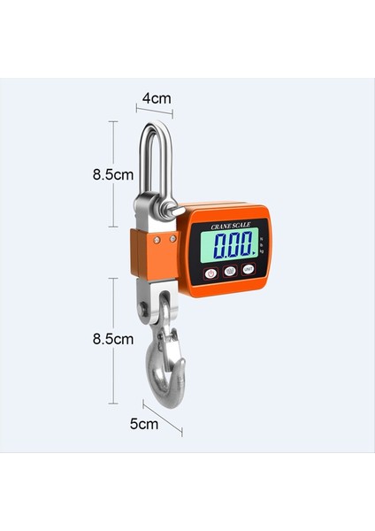 Inşaat Fabrika Binası Için 1100 Lbs Askılı Vinç Terazisi - Turuncu (Yurt Dışından) modelleri