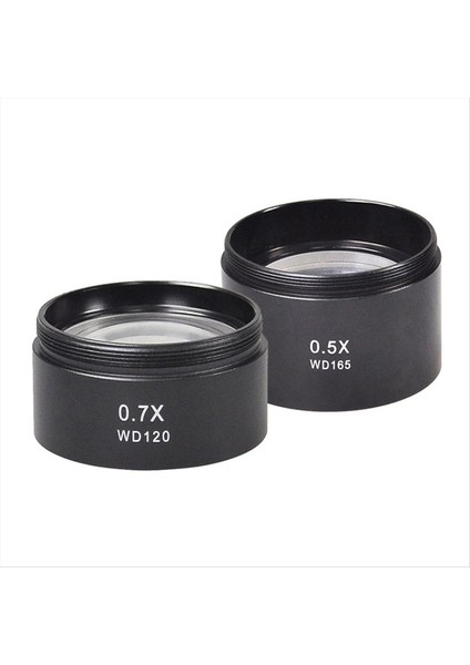 WD165 0.5x Mikroskop Cam Mercek Microscopio Kamera Objektif Mercek (Yurt Dışından)