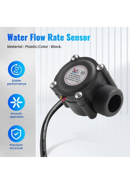 1-60L/DAK Dc 5-24V Hall Etkili Su Akış Sensörü Sayacı Metre FS300A (Yurt Dışından) fırsatları