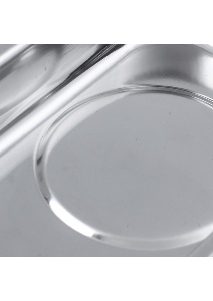 Paslanmaz Çelik Kare Manyetik Tepsi Güçlü Kalıcı Kase 150X65MM (Yurt Dışından) indirimleri