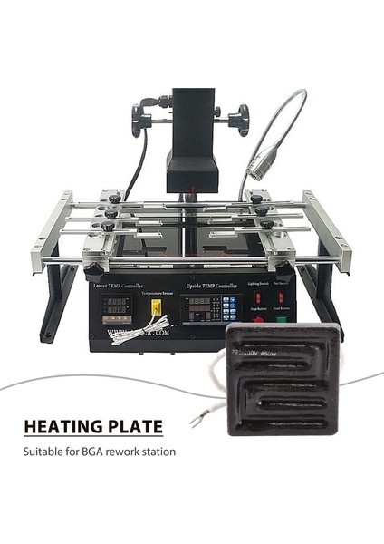 80X80MM 450W Kızılötesi Üst Seramik Isıtıcı Isıtma Plakası (Yurt Dışından)