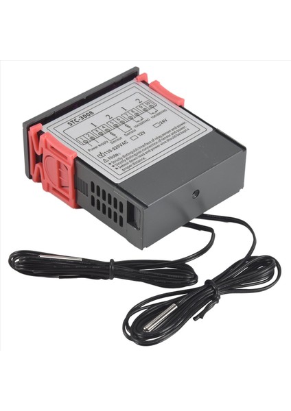 Dijital Termostat Sıcaklık Kontrol Cihazı STC-3008 Termometre Sensörü (Yurt Dışından) fiyatları
