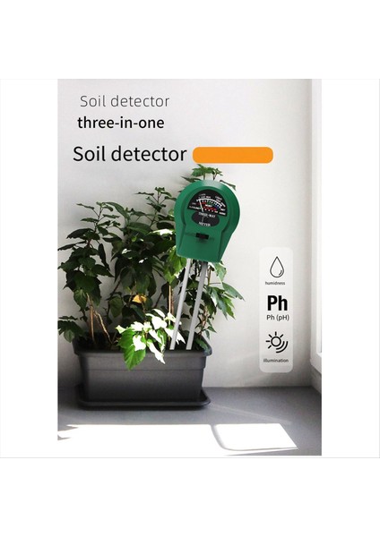 3'ü 1 Arada Bitki Toprak Test Cihazı Toprak Nem Ölçer Ph Toprak Test Cihazı (Yurt Dışından) modelleri
