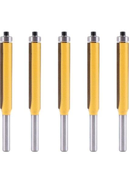 5pcs 2 Inç Yükseklik Ekstra Uzun Yıkama Süsleme Yönlendirici Biti 1/4 Inç x 3/8 Inç Ahşap Freze Kesici Ahşap Diy Aracı Için (Yurt Dışından)