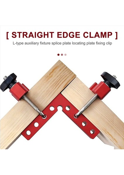 2pcs L Şekilli Yardımcı Armatür Ekleme Plakası Konumlandırma Plakası Sabitleme Klipsli Carpenter&#39 In Cetvel Fikstür Ahşap Işleme Araçları (Yurt Dışından) fırsatları