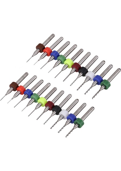 20X Karbür Mini Matkap Bitleri Cnc Pcb (0 3-1 2mm) (Yurt Dışından)