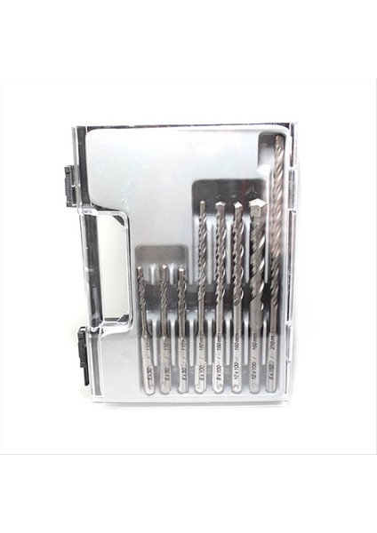 8 Parçalı Duvar Matkap Bitleri Seti Etki Matkap Bit Kombinasyonu Iki Çukur ve Iki Oluk Alaşım Beton Duvar Açılış (Yurt Dışından) modelleri