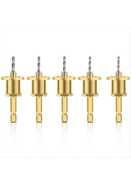 Ayarlanabilir Altıgen Şaft Kontroşkeli Matkap Taper Delik Matkap Vidası Aşaması Kendi Kendine Dokunma Vidası Alaşımı (Yurt Dışından)