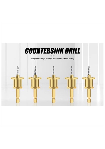 Ayarlanabilir Altıgen Şaft Kontroşkeli Matkap Taper Delik Matkap Vidası Aşaması Kendi Kendine Dokunma Vidası Alaşımı (Yurt Dışından) fiyatları