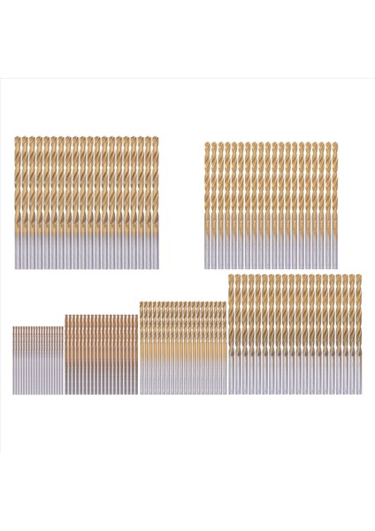 120 Pcs Titanyum Matkap Bit Seti Metal Çelik Ahşap Plastik Bakır Alüminyum Alaşım Için Matkap Bitleri 1mm Ila 3 5 mm (Yurt Dışından) fiyatları
