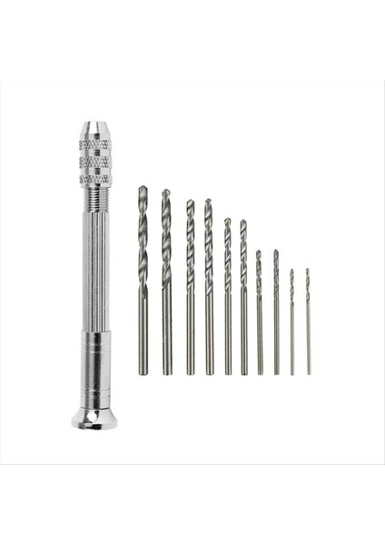 11PCS El Twist Matkap Seti 0 5-2 0mm Ahşap El Yumruğu Alet Donanım Saat Bakım Kiti (Yurt Dışından)