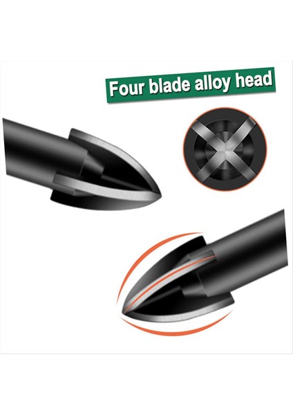 7pcs Hex Shank Matkap Bitleri Yakacak Odun El Matkap Konisi Çok Amaçlı Sondaj Biti Baskalı Matkap Bitliği Tile Matkap Bit (Yurt Dışından) fiyatları