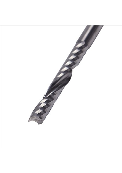 40PCS Cnc Yönlendirici Bitleri 3 175 x 22MM Tek Flüt Spiral Karbür Cnc Yönlendirici Bitleri Öğütme Kesici (Yurt Dışından) fırsatları