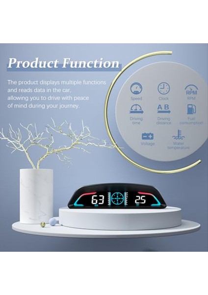 B3 Arabalar Için Head Up Display, Hız Göstergeli Obd2 Göstergesi (Yurt Dışından) modelleri